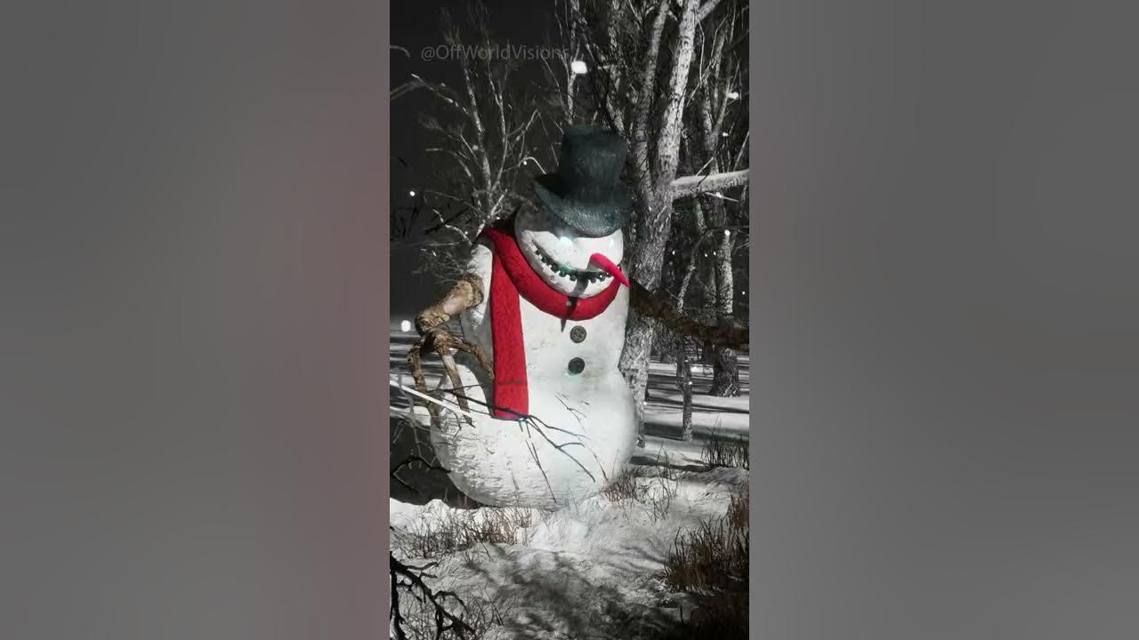 Beware of frosty the snowman #shorts #cg #cgi #horror #shortfilm #snow #winter #frostythesnowman