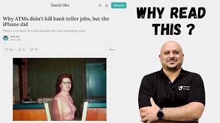 Readlite Walkthrough | Technological Change | Why the ATM Didn’t Kill Bank Teller Jobs #readlite