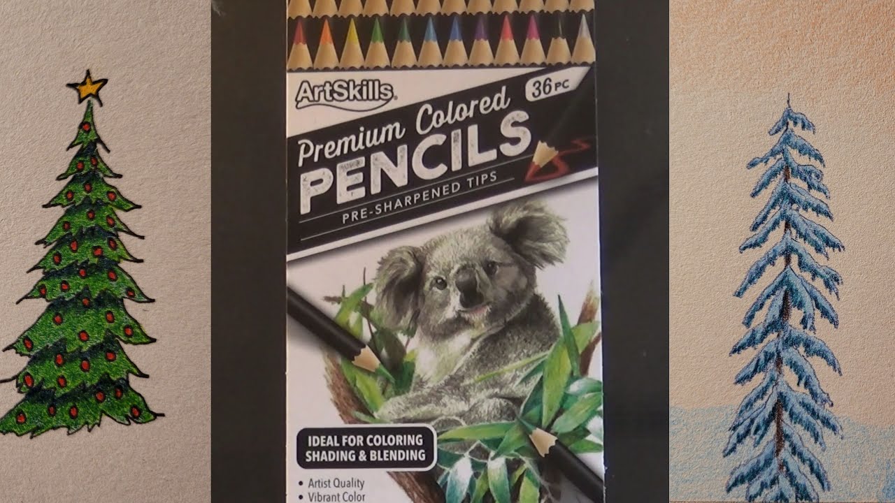 ArtSkills Premium Colored Pencils Review YouTube