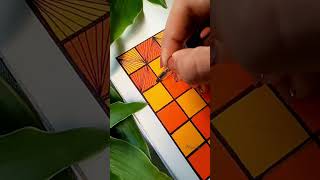 Easy Drawing Trick You Need To Try!😮#shorts #art #zentangle #viralshorts