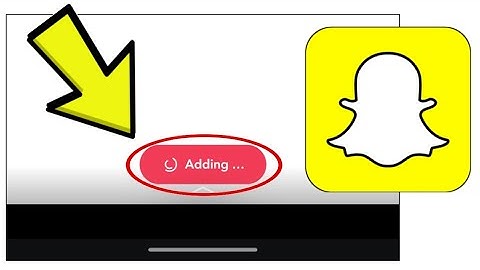 How To Fix Snapchat App Story Adding ... Error Problem Solved
