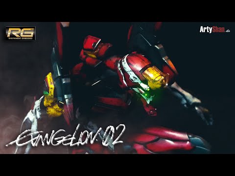 RG EVANGELION UNIT-02 | SPEED BUILD & WEATHERING EVA-02