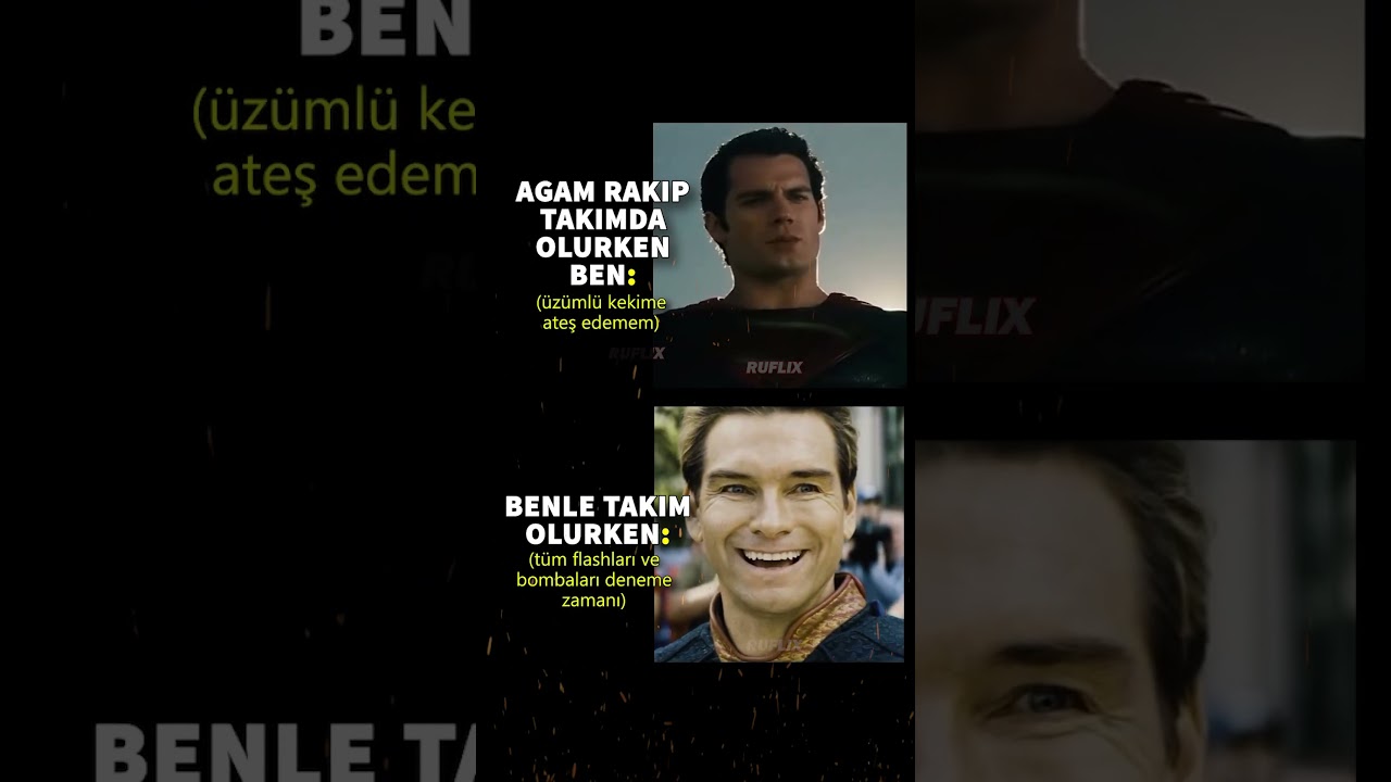 AĞAM RAKİP TAKİMDA OLDUĞUNU GÖRDÜM