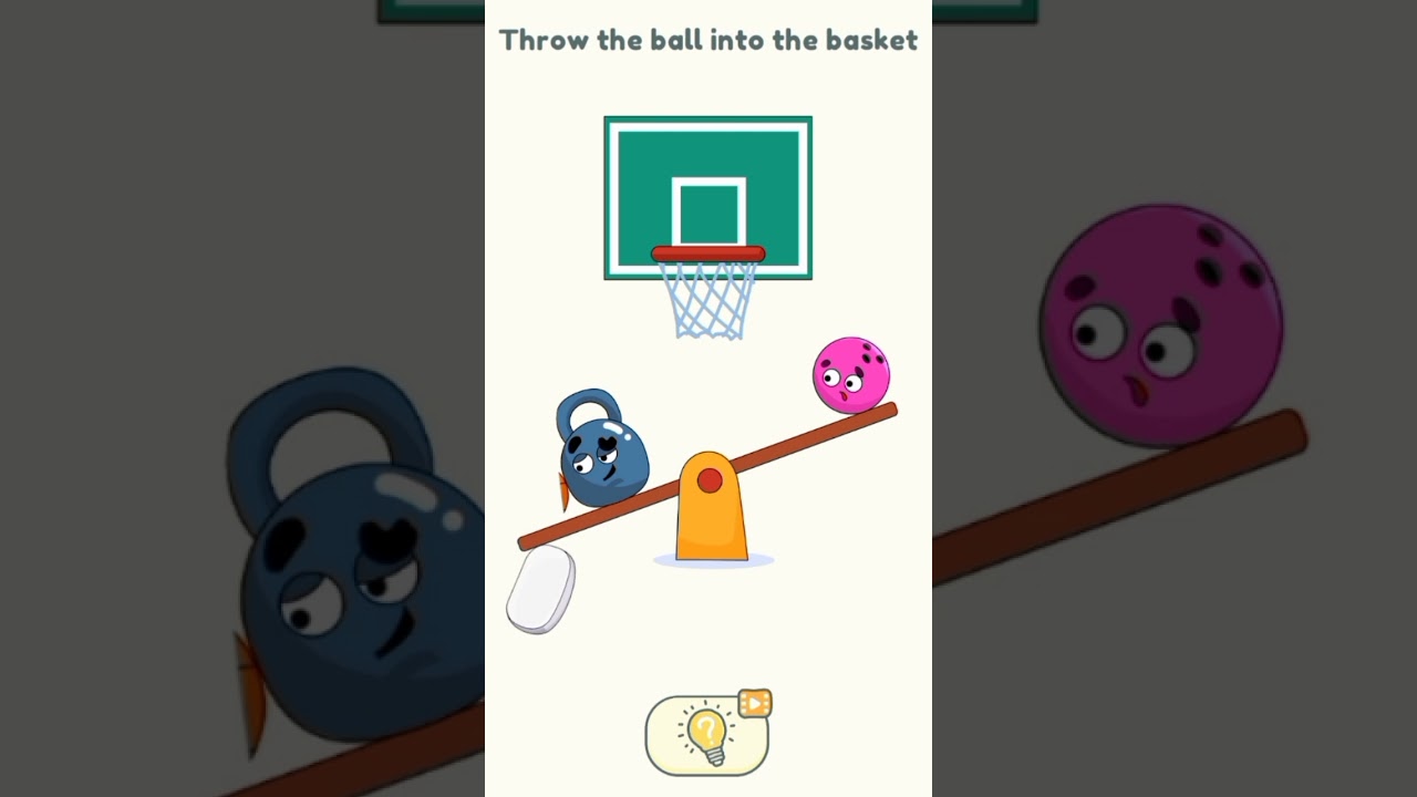 Dop 2 ( Delete One Part ) Throw The Ball Into The Basket 