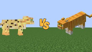 100 Cats Vs 100 Ocelot | Minecraft mob battle | Minecraft Arena