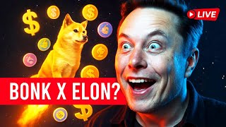 Memecoins Trading Live -  $100K To $2M | Bonk Elon Musk Meta