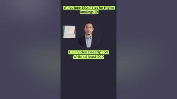 🚀 YouTube SEO: 7 Tips for Higher Rankings 🎯 | #shorts | #seo