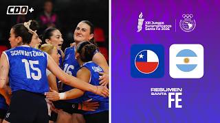 🏐Santa Fe Recap: Argentina vs. Chile - 2026 South American Games Indoor Volleyball Group Stage