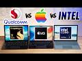 Snapdragon x elite vs m3 vs intel  rip x86 laptops