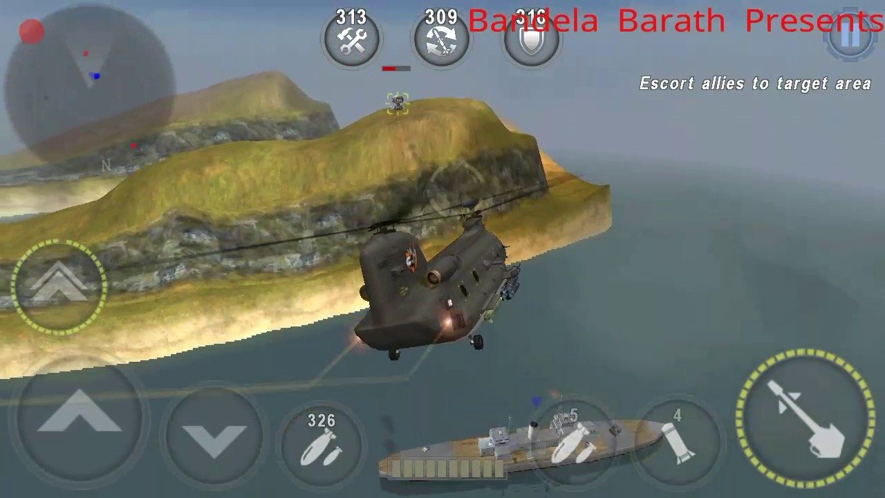 Gunship Battle Game - Mission Impossible - Flying Boat (Chinook)