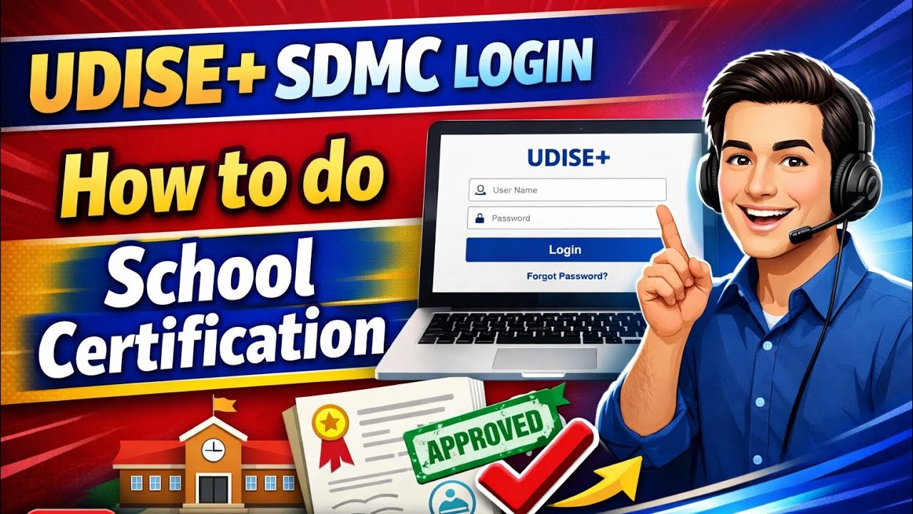 UDISE+ ನಲ್ಲಿ School Certification ಮಾಡುವುದು ಹೇಗೆ?|How to do School Certification in UDISE+ 