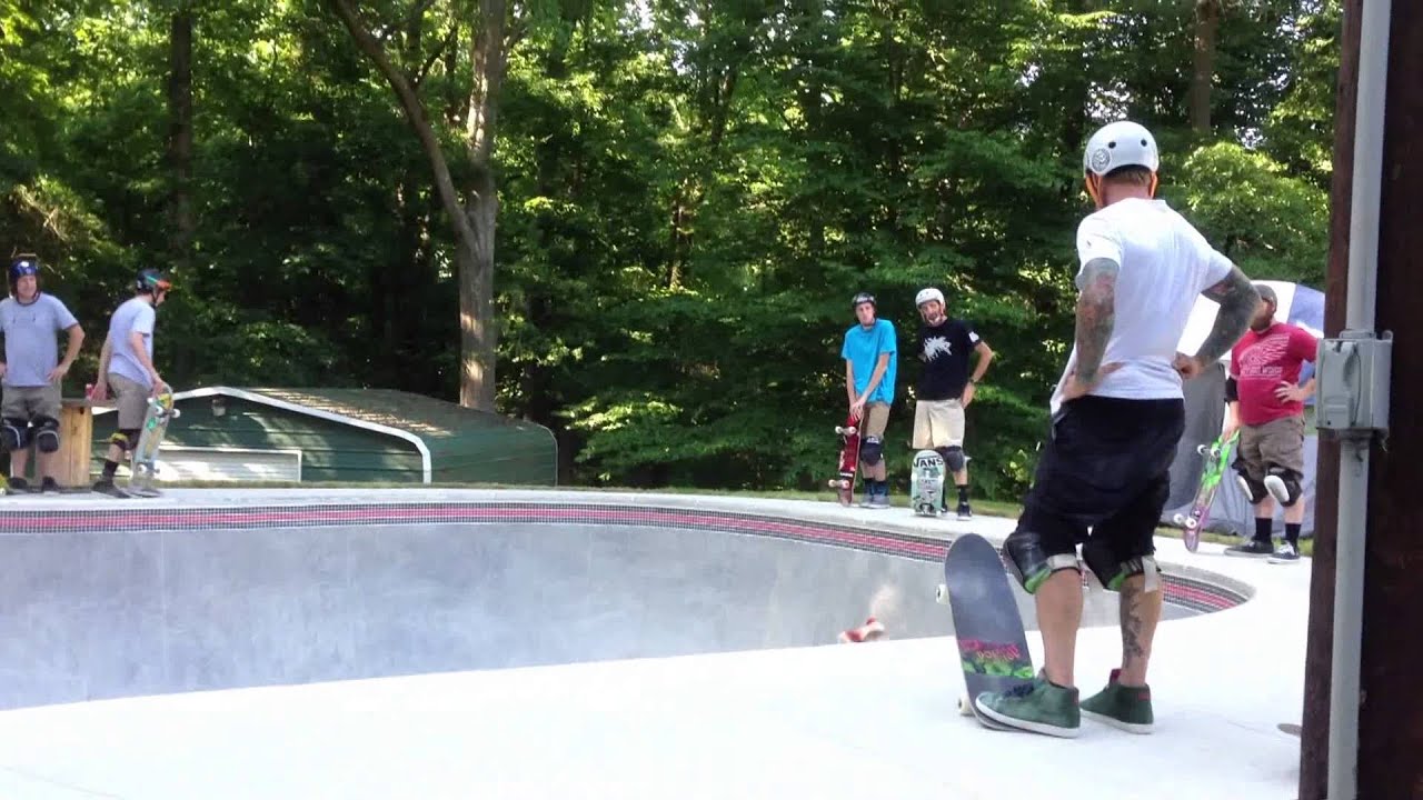 Chuck Powell Skate Videos, Creasman's Bowl Memorial Day Session