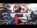 Pro Drifter Drives With His Feet