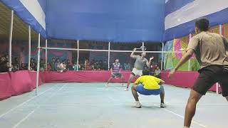 #Aditya & saikat vs Nilanjan & partner wb state ranking best badminton player#badminton #kolkata