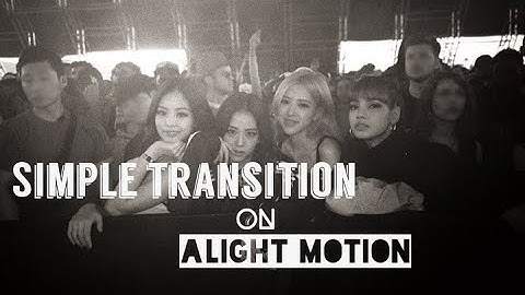 3 simple transitions on ALIGHT MOTION/Zoom,Slide,Spin,Corner Spin transition