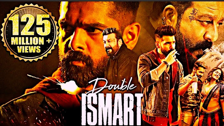 Double Ismart (2024) New Released South Indian Hindi Action Movie| Ram Pothineni, Sanjay Dutt, ...