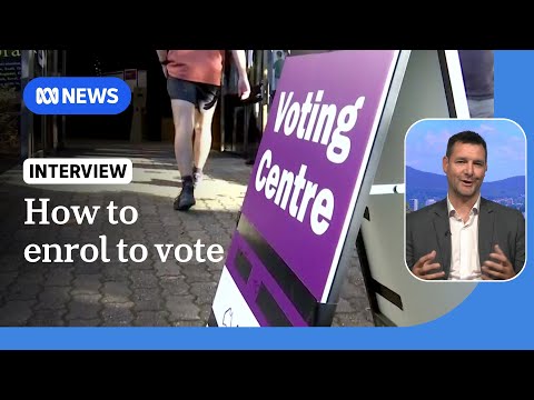 National AEC spokesperson urges Australians to enrol to vote | ABC NEWS Episode cover