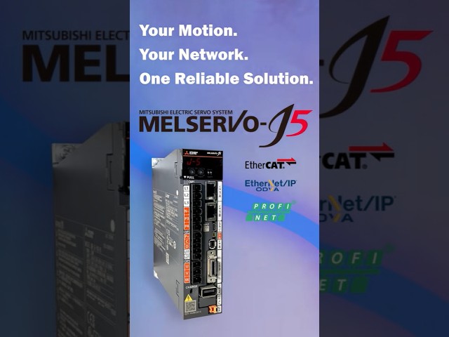 Your motion. Your network. One reliable solution. MR-J5 Multi Network