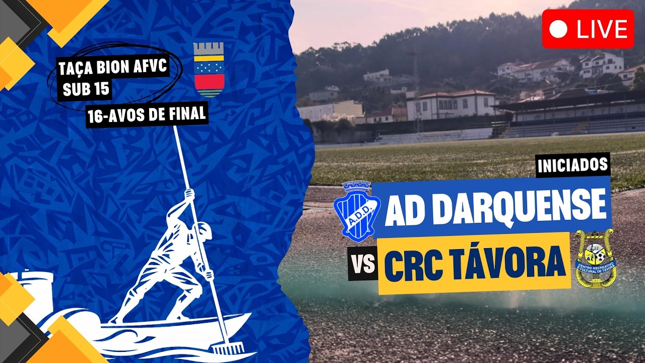 AD Darquense 2(2)-(4)2 CRC Távora – Taça Bion AFVC Sub 15
