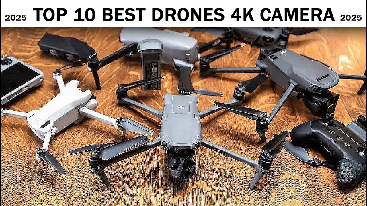 Top 10 Best Drones in 2025 | 4K Camera, Long Battery & Smart Flying ...
