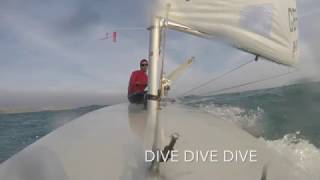 Laser Sailing At Weymouth and Castle Cove Sailing Club