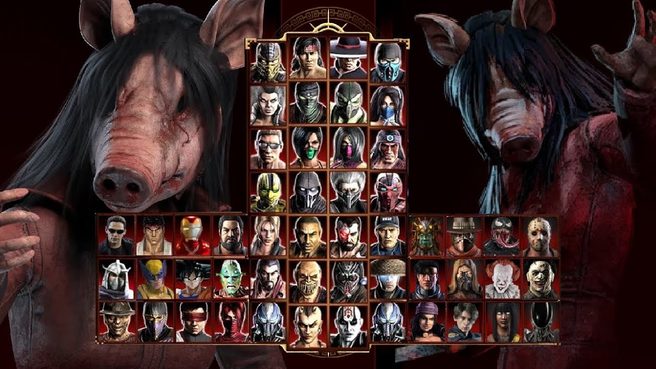 Mortal Kombat 9 - AMANDA (PIG WOMAN)  MOD - Expert Arcade Ladder - Gameplay @ (1080p) - 60ᶠᵖˢ ✔