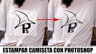 Estampar una imagen en una camiseta con Photoshop fácilmente