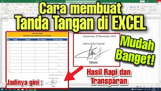 How to Create a Neat and Easy Signature in Excel