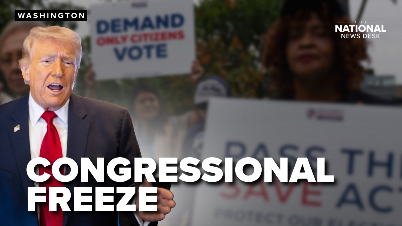 President Trump STALLS Congress: SAVE Act passage?