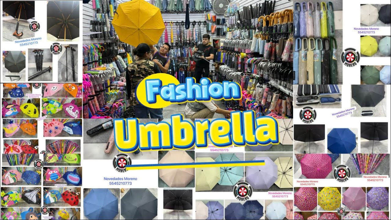 Fashion Umbrella | Nueva tienda de SOMBRILLAS en Centro CDMX | Sombrillas y Bastón 2 en 1