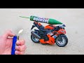 XXL Rocket Instead of The Engine in a Sportbike