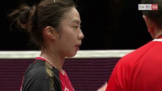 Intanon turns on the class to see off Singapore's Yeo Jia Min in straight games | Asian Games 2026 screenshot 5