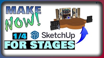 Getting started and drawing basics | @Sketchup WEB | FREE 3D Stage Design Tool !