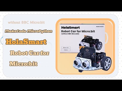 HS1002 microbit DIY Mini Coding Robots Car  Kit