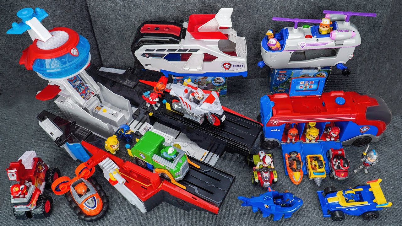 Paw Patrol toys collection unboxing | Paw Patrol Aqua Pups Whale Patroller | PAW Patrol Cat Pack