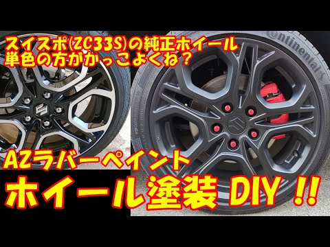 I thought the factory wheels of the Swift Sport (ZC33S) would look 