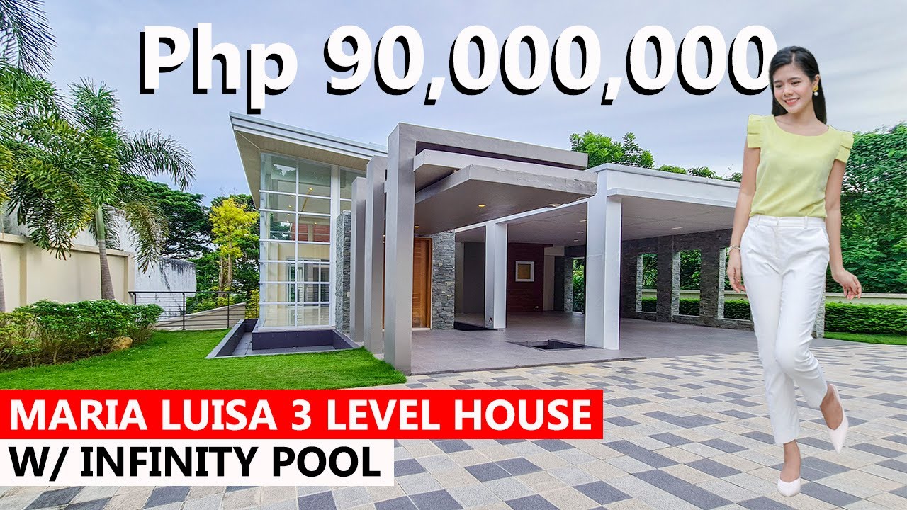 Luxury House & Lot in Maria Luisa Cebu City 5 Bedroom | 5 Toilet and Bath | Elevator | Swimming 