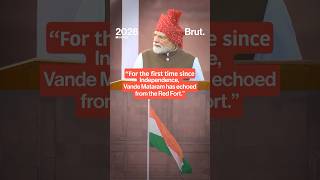 In a first, Vande Mataram played at Red Fort during India’s 80th Independence day celebrations🇮🇳