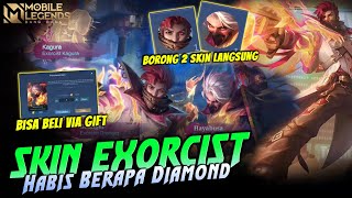 AKHIRNYA SKIN EXORCIST HAYABUSA DAN GRANGER TERBARU 2024 - LANSUNG GACHA SEMUA HABIS BERAPA DIAMOND?