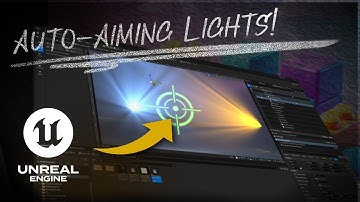 Auto Aiming Lights for Unreal Engine Motion Design