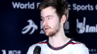 Interview with the WESG CS:GO Champion Nathan NBK Schmitt