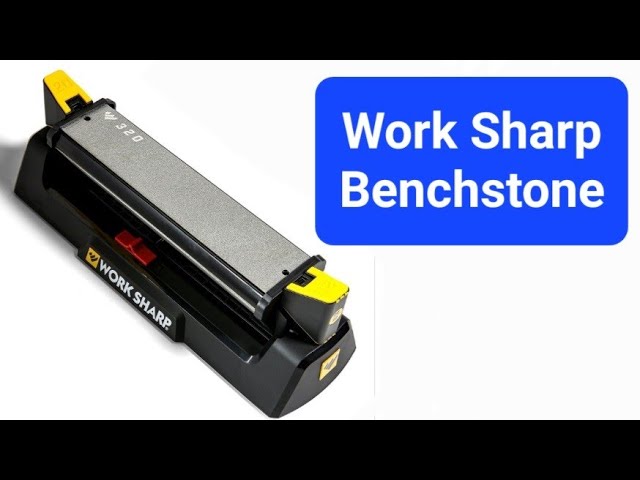 Work sharp Benchstone Tri-brasive knife sharpener, WSBCHBSS