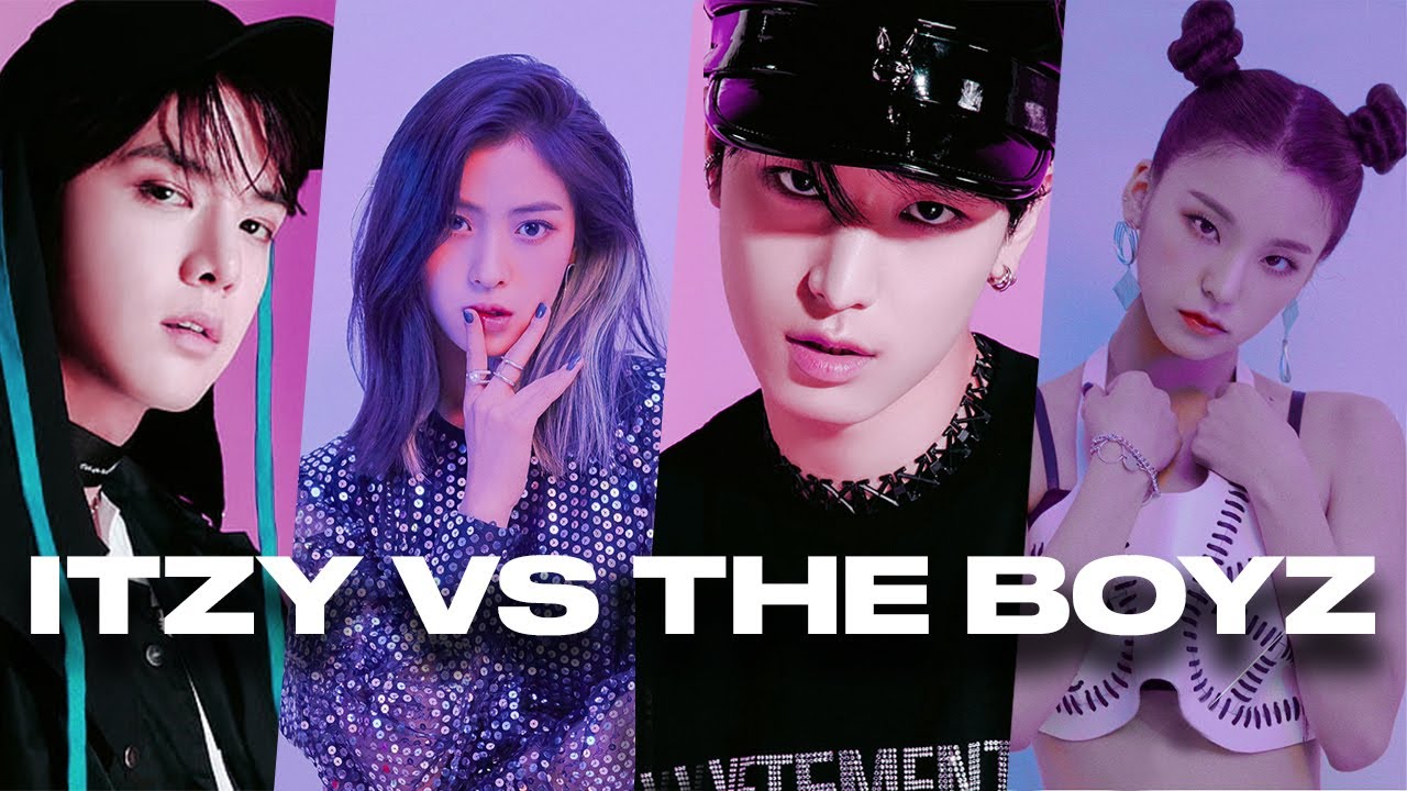 ITZY VS THE BOYZ || SWIPE X MAVERICK MASHUP