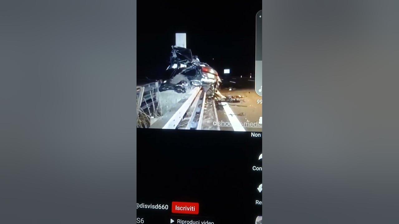 Audi RS6 incidente - YouTube