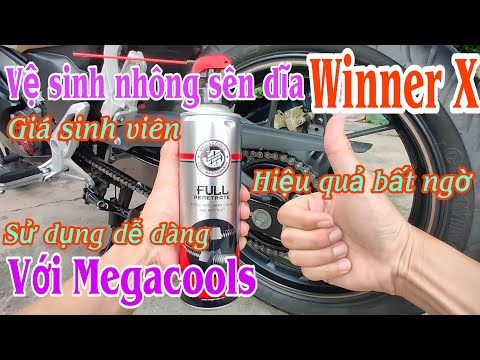 Video Vệ sinh nhông sên dĩa Winner X với chai vệ sinh sên... - youtube