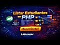 PHP desde Cero 2026: Lista Estudiantes desde el Modelo en el Controller con MySQL y Visual Studio