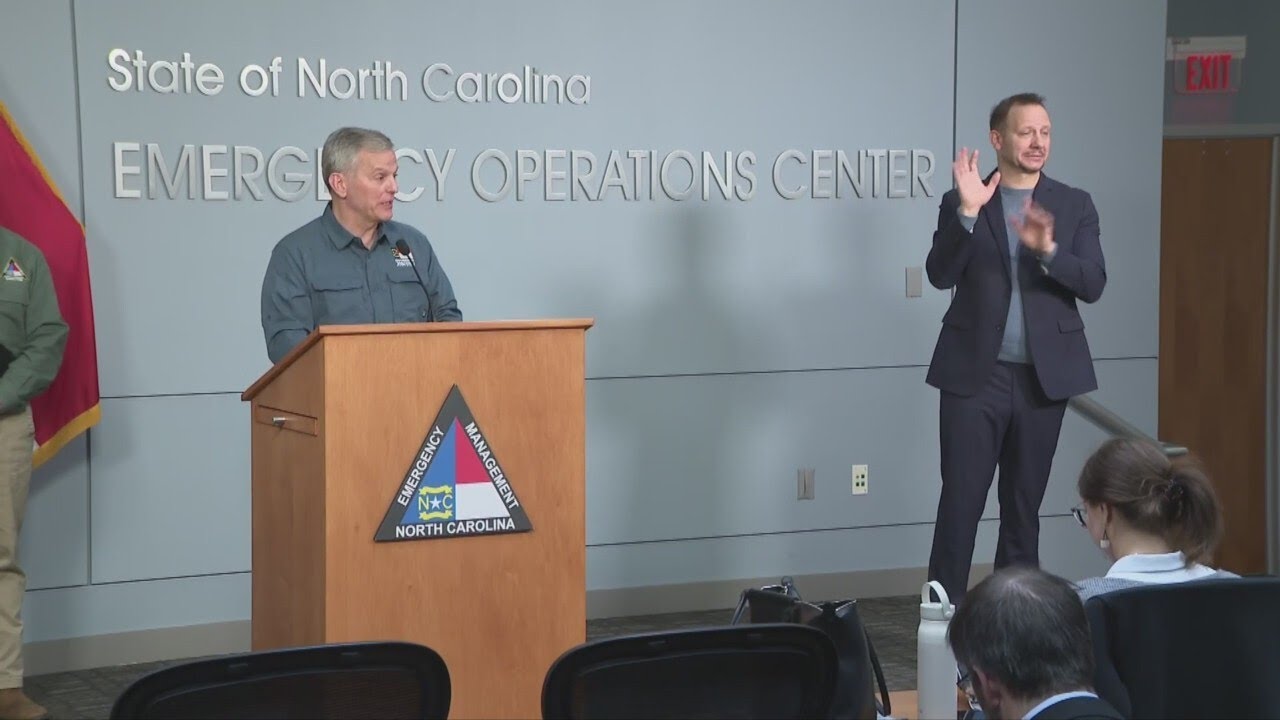 NC officials provide briefing ahead of winter storm