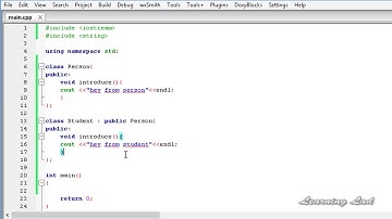 079  C++ Calling Methods Using Base Class Type   Cpp Video Tutorial