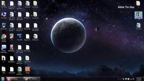 Học Excel cơ bản   #6   Cách lưu và mở file trực tiếp từ OneDrive trên Excel 2016