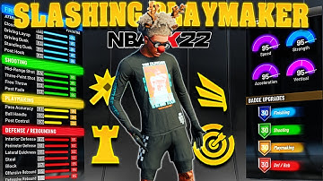 NEW SLASHING PLAYMAKER BUILD 2K22! BEST ISO BUILD